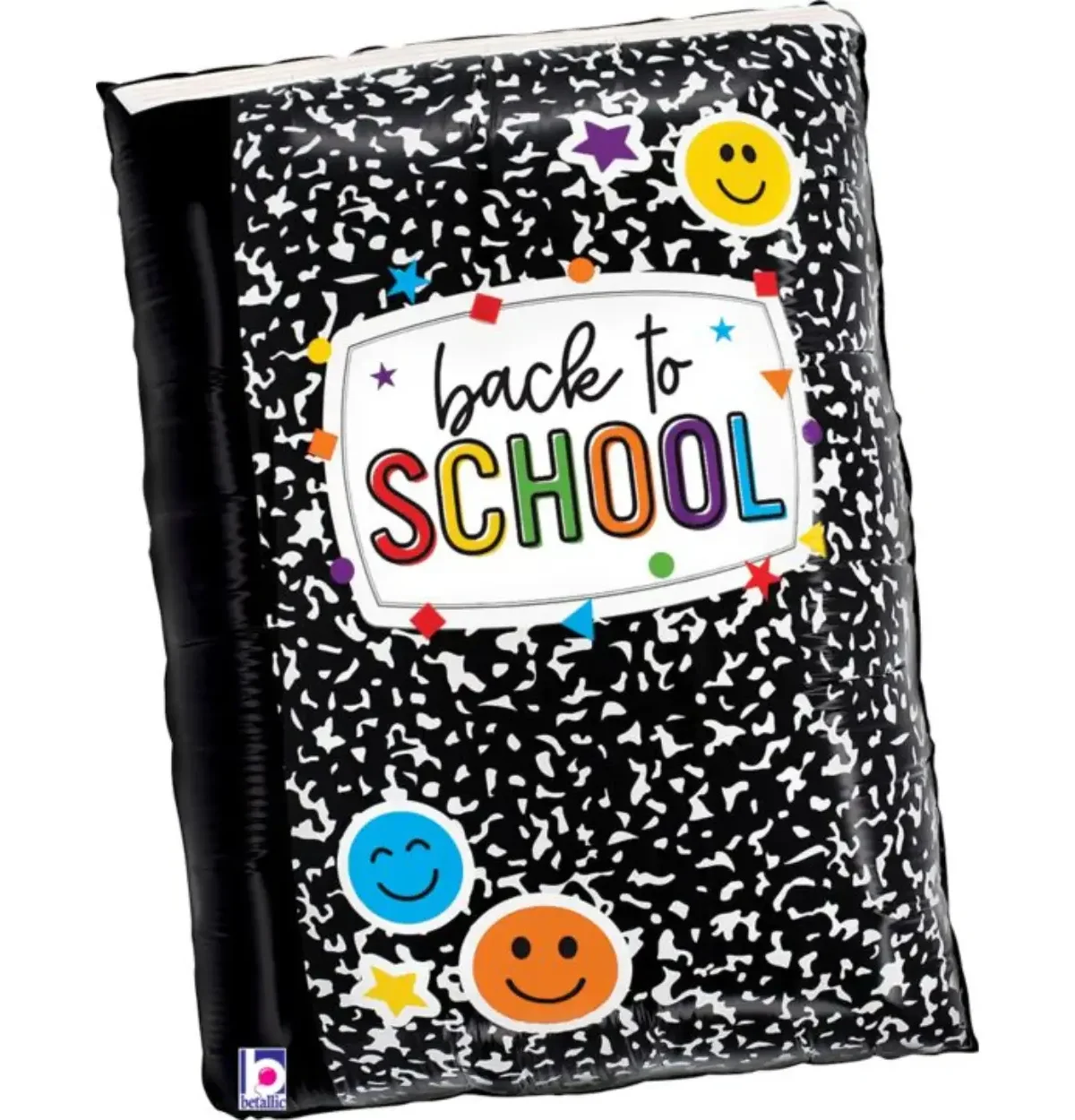 25" Back to School Composition Book Balloon #402