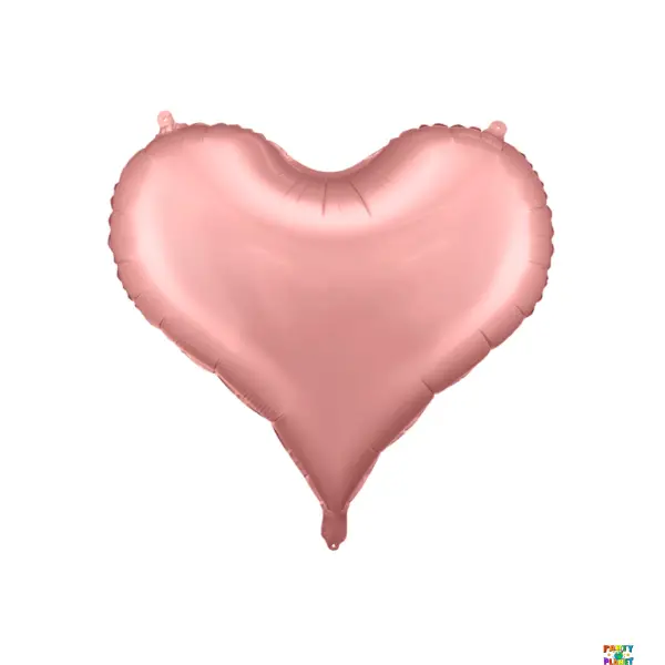 30" Rose Gold Heart Balloon