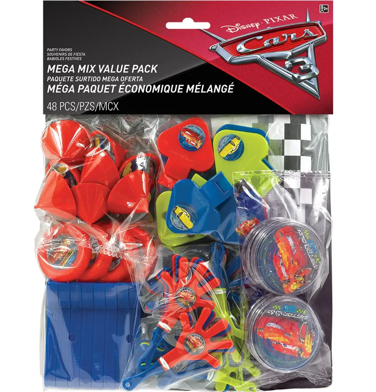 ©DISNEY CARS 3 Mega Mix Value Pack
