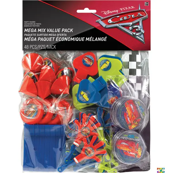 ©DISNEY CARS 3 Mega Mix Value Pack