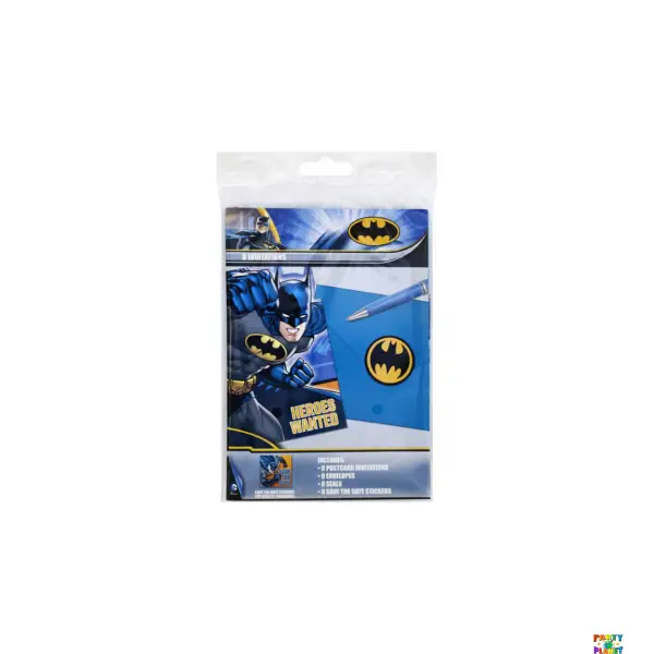 Batman Heroes Unite Invitations 8ct.