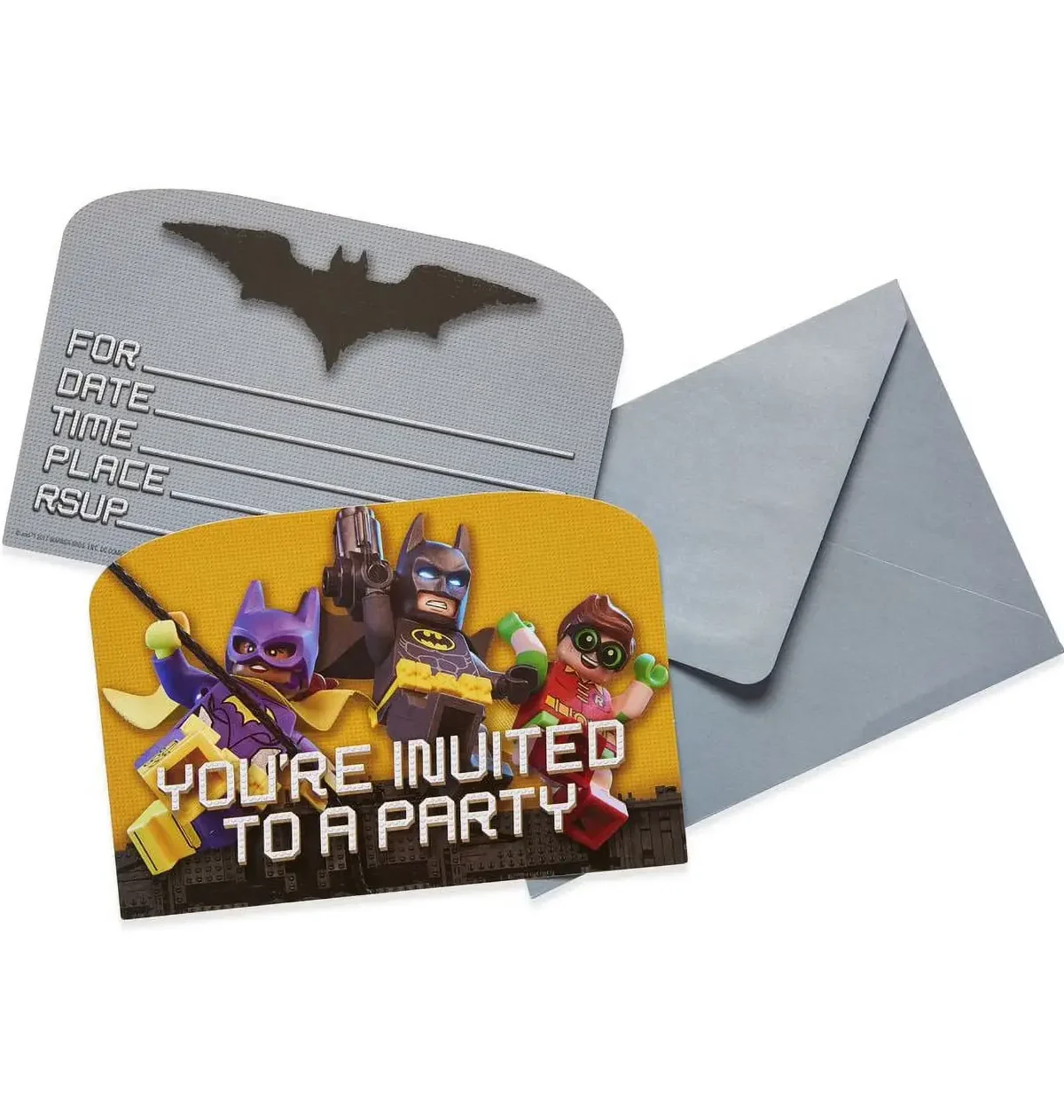 Lego Batman Invites