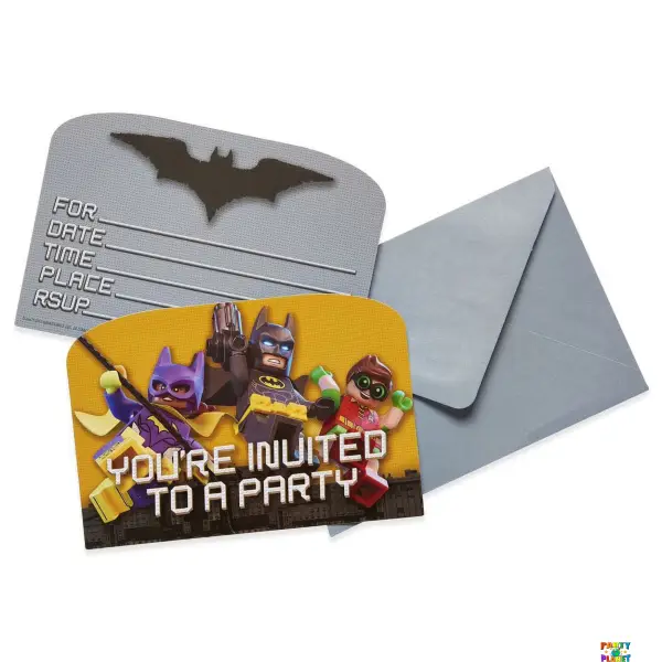 Lego Batman Invites