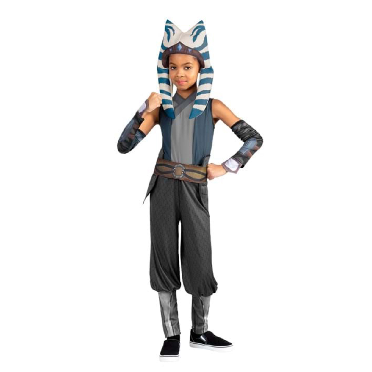 child-ahsoka-costume-2-2.jpg Child Ahsoka Costume Star Wars Disney Size Large 12-14 - Image 1