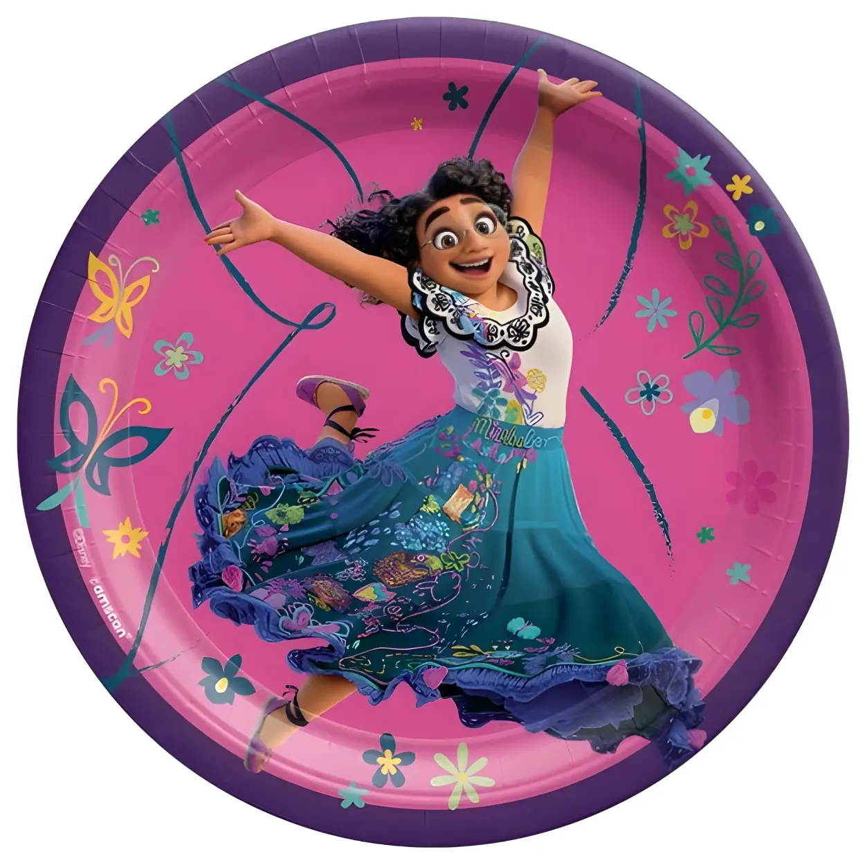 cneh3omcg5ty1sk3n6nx.jpg Encanto 7" Round Plates 8ct. - Image 1