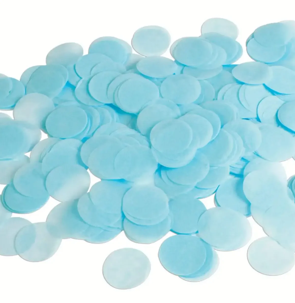.8 oz Paper Confetti Dots LIGHT BLUE