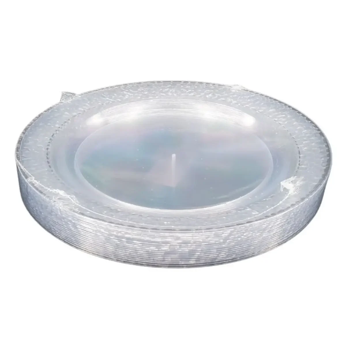 16" ROUND TRAY - CLEAR