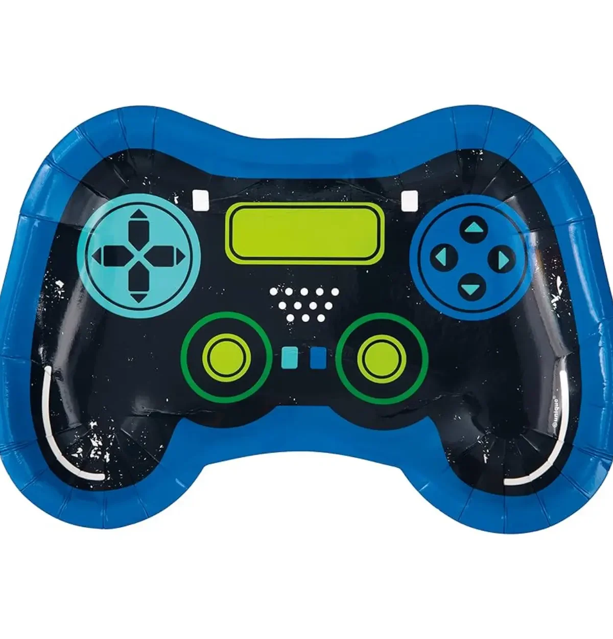 8CT. GAMER BIRTHDAY CONTROL 9.25" SHAPE PLATES
