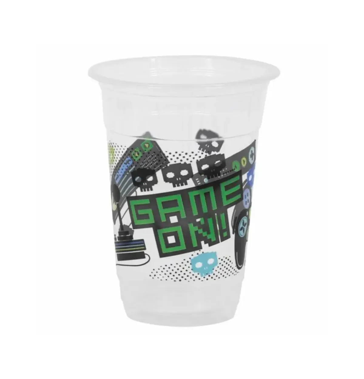 Gamer Birthday 16oz Plastic Party Cups 8ct.