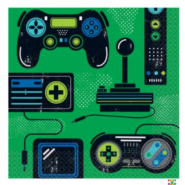 Gamer Birthday Luncheon Napkins 16ct.