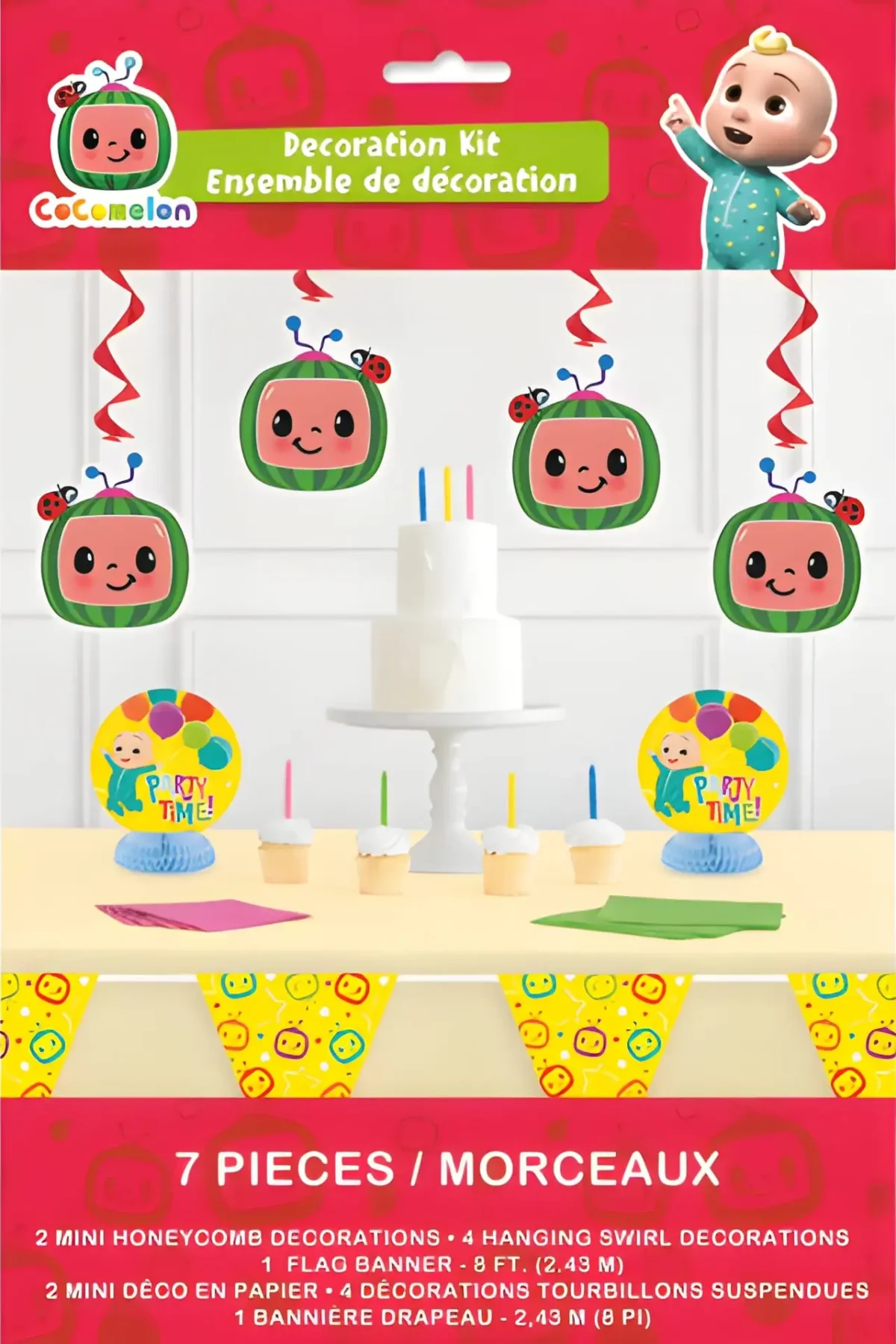 Cocomelon Decorating Kit 7pcs