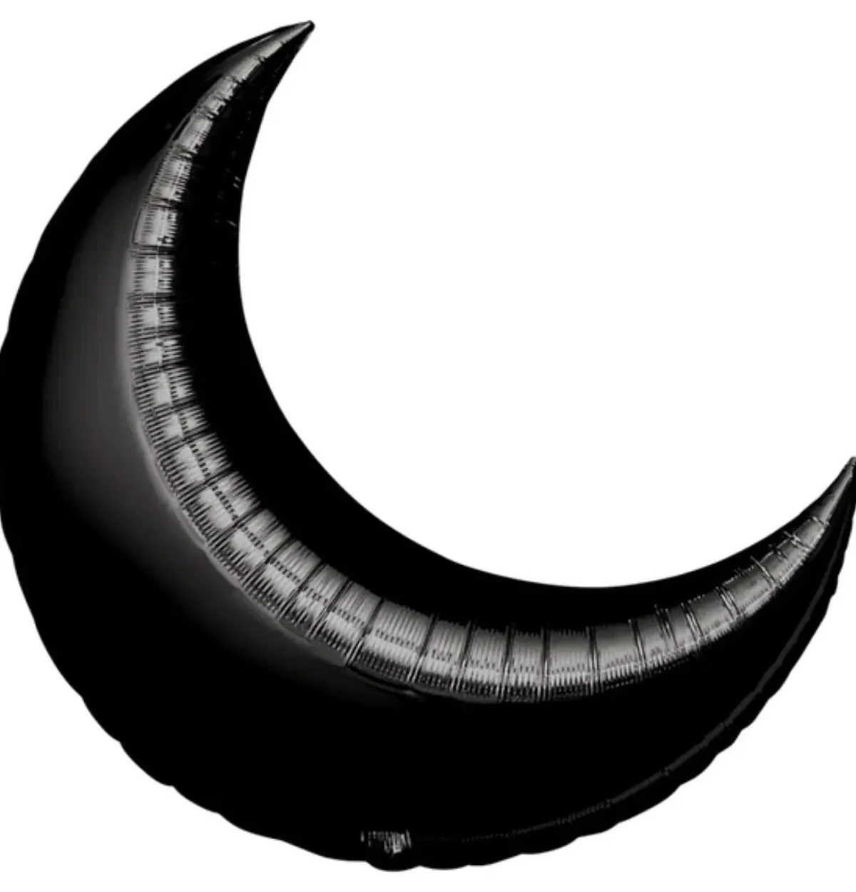 35" Onyx Crescent Moon Balloon #328