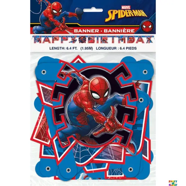 SpiderMan Large Jointed Banner