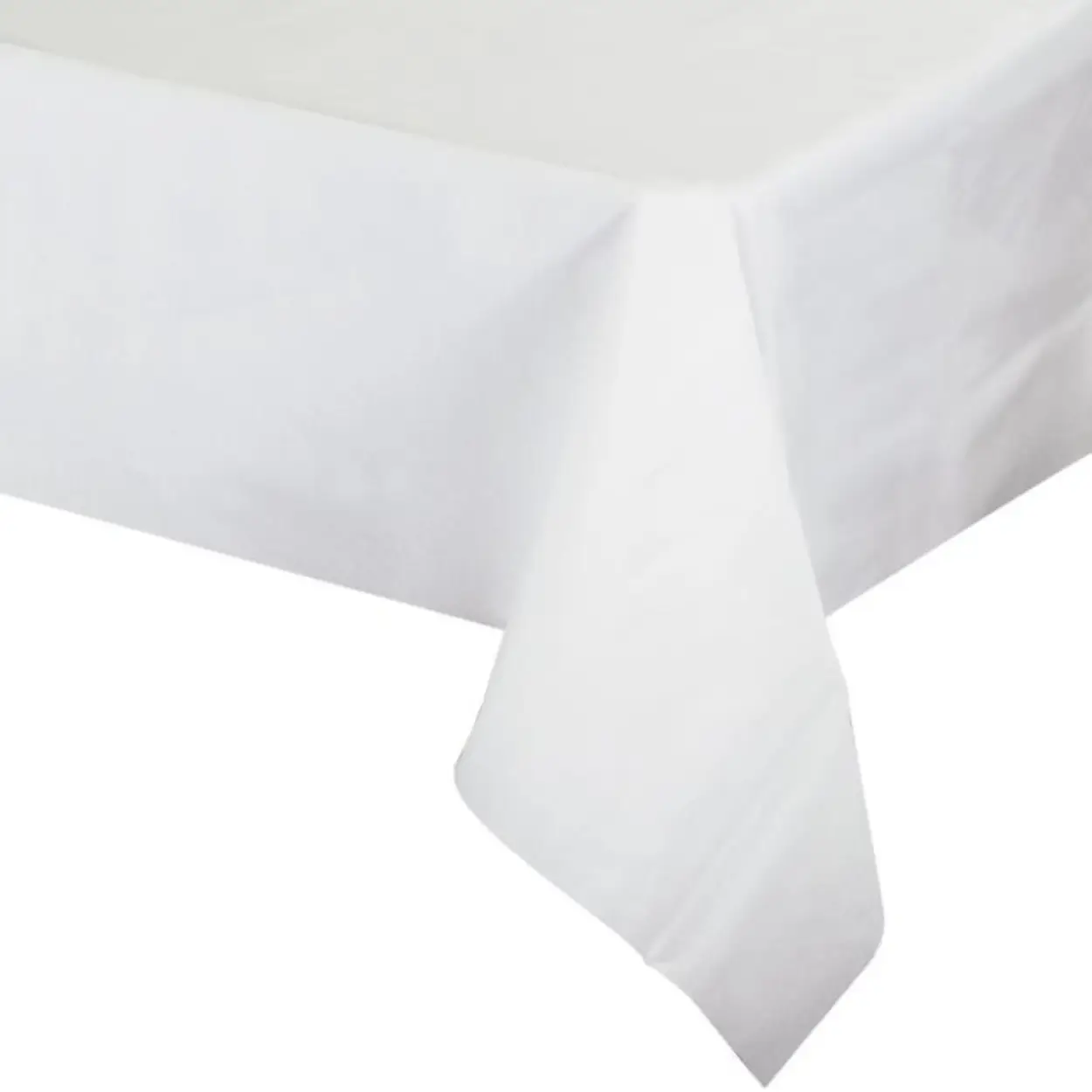 imgi_29_9486_2-1.jpg RECTANGLE WHITE FABRIC TABLECLOTH 1CT 56" X 110" - Image 1