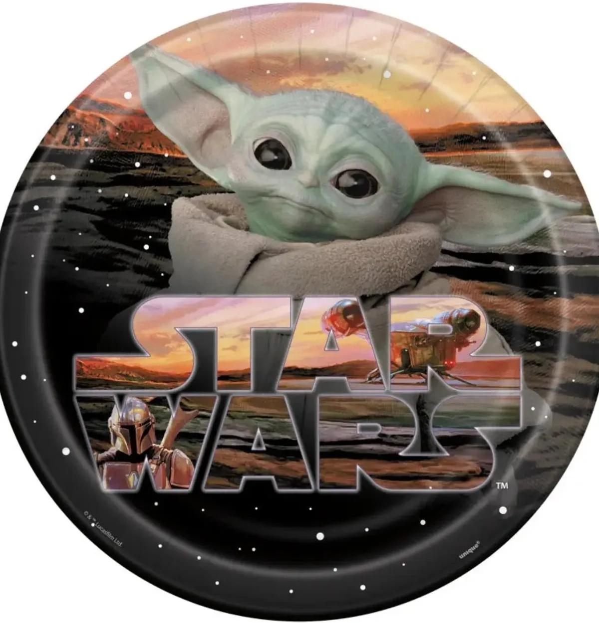 The Child Round 9" Dinner Plates 8ct
