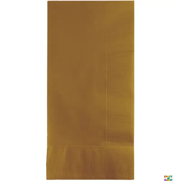 Glittering Gold Guest Napkins 16ct.