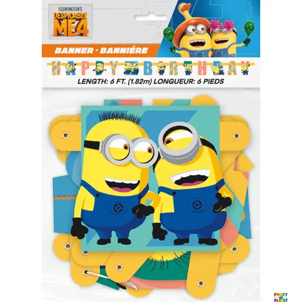 Despicable Me Jumbo Letter Banner Kit