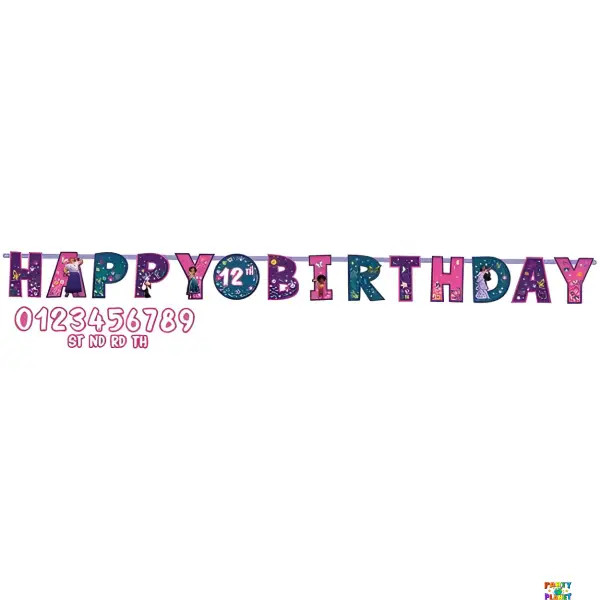 Encanto Jumbo Add An Age Letter Banner