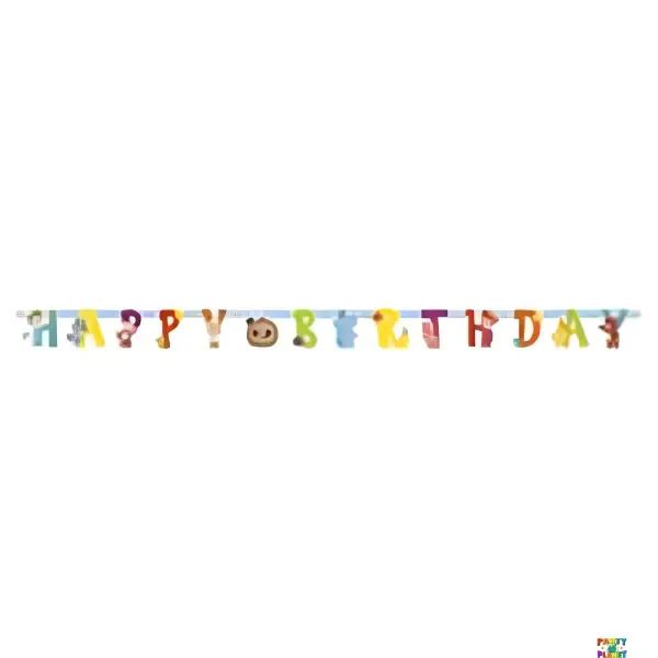 Coco Melon Happy Birthday Large Jointed Banner