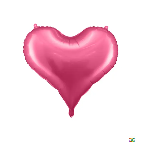 30" Hot Pink Heart Balloon