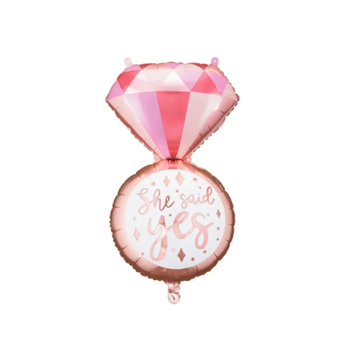 21" "She Said Yes" Ring Balloon