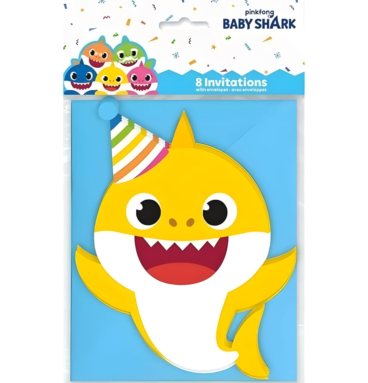 BABY SHARK INVITATIONS