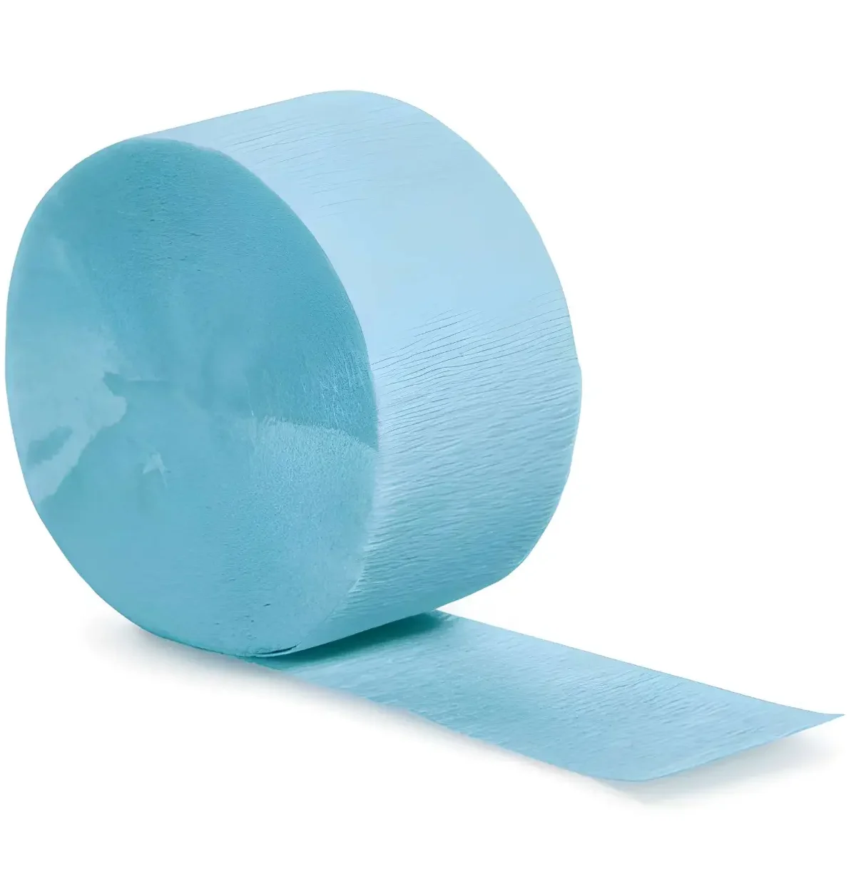 Ice Blue 81ft Crepe Streamer
