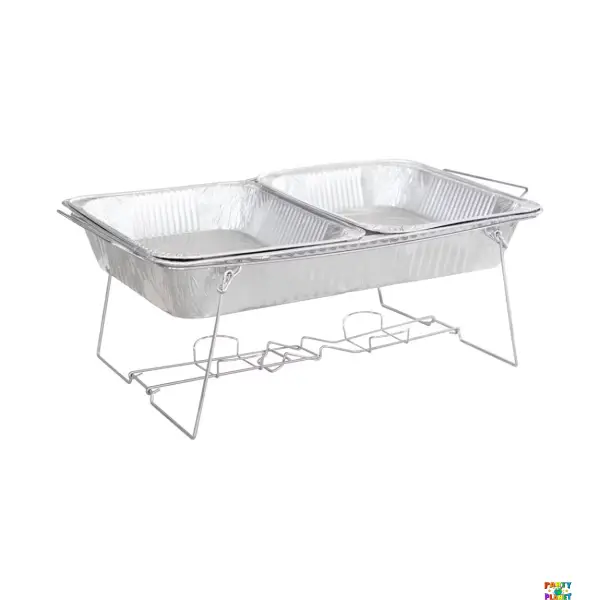 9 PIECE BUFFET SERVING KIT (Chafing Rack Kit)