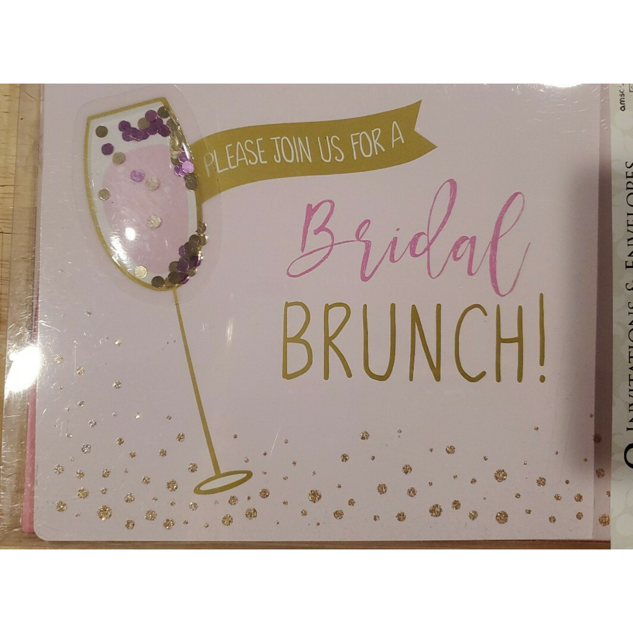 s-l1200-9.jpg Bridal Brunch Deluxe Invitations 8ct. - Image 1