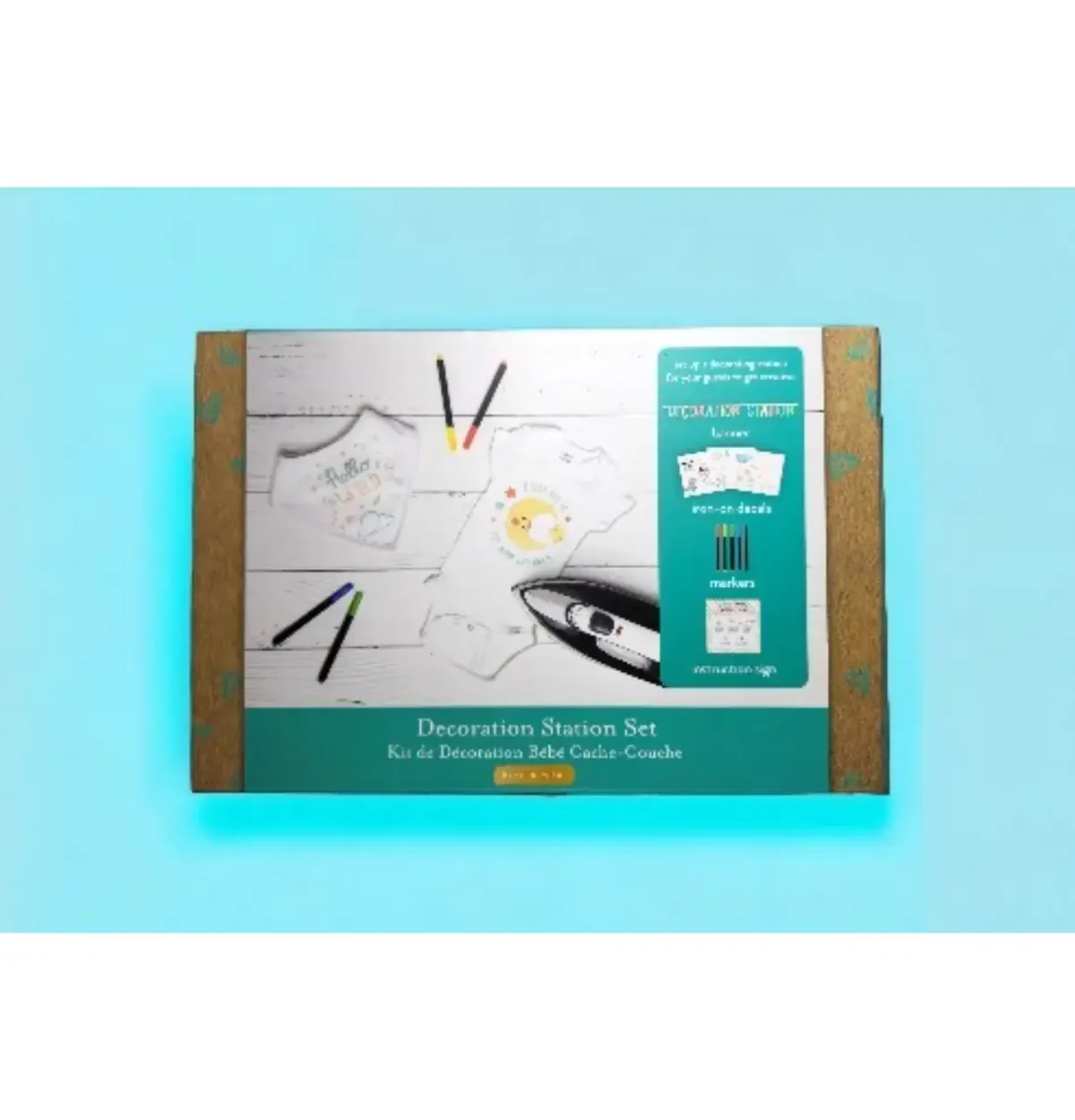 Kate & Milo Decoration Station Iron On Decals New & Expecting Mother Gift