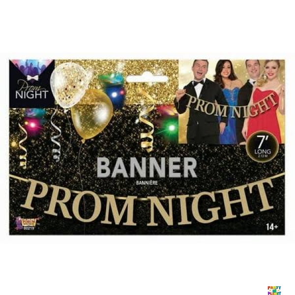 PROM DECOR - PROM NIGHT BANNER