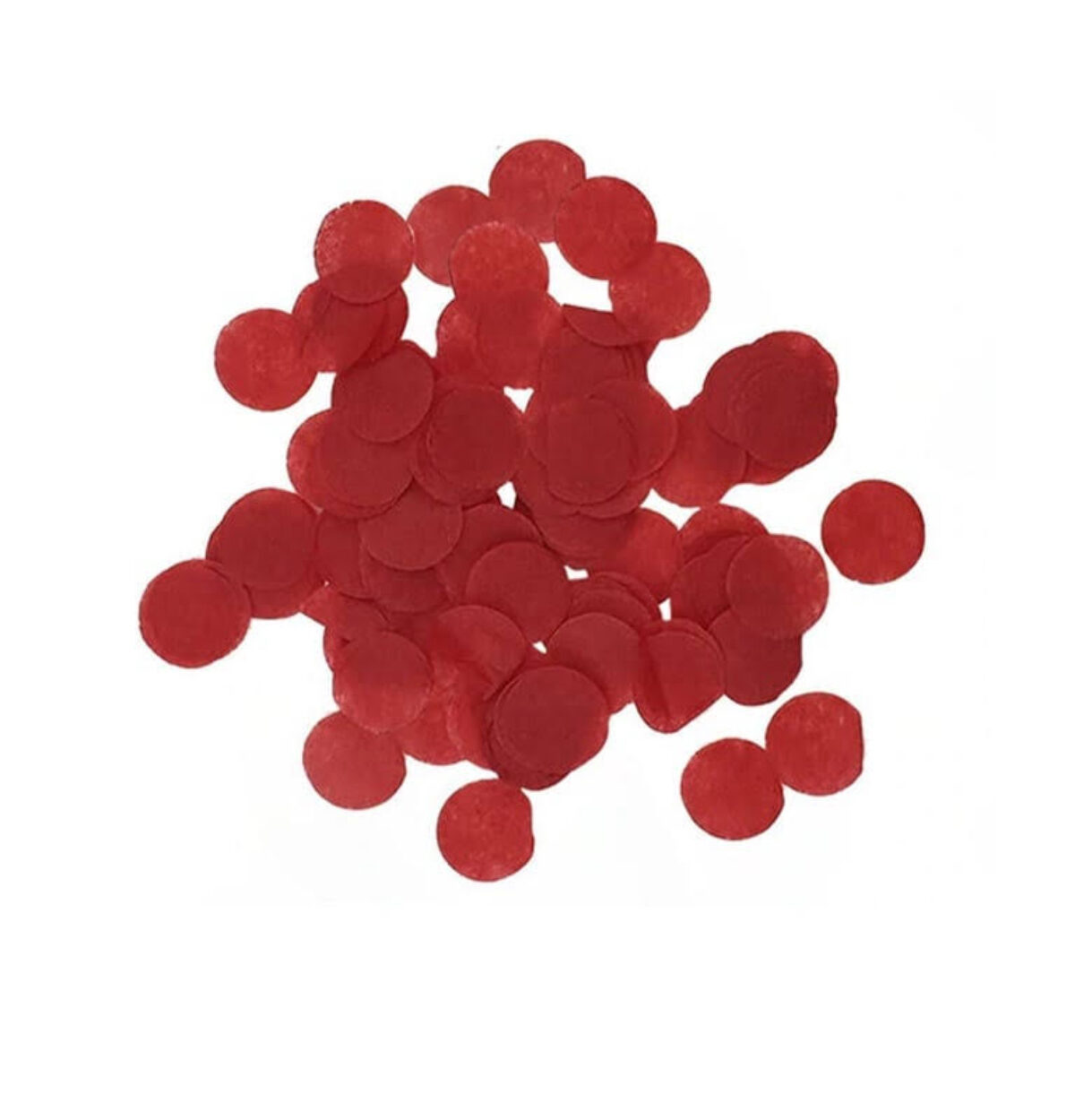 Red Paper Confetti Dots - 0.8 oz