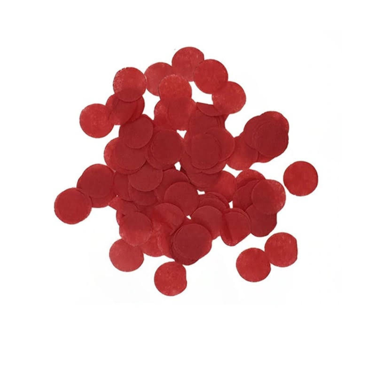 shopping-50.jpg Red Paper Confetti Dots - 0.8 oz - Image 1