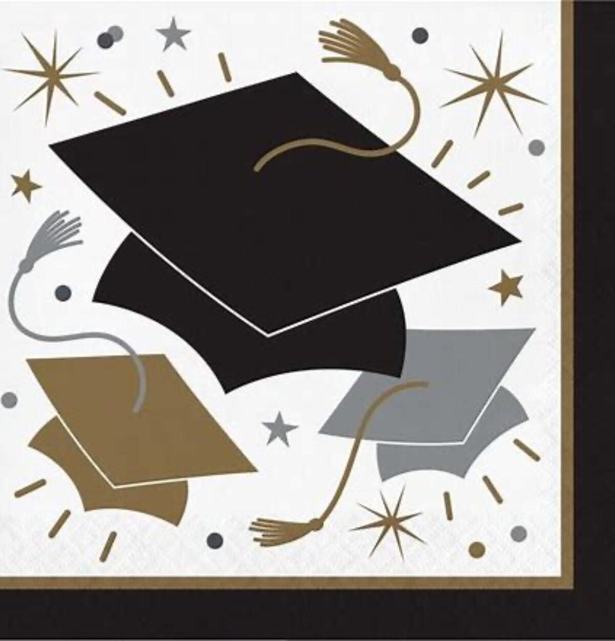 Glowing Grad 2-Ply Paper Luncheon Napkins 16ct.