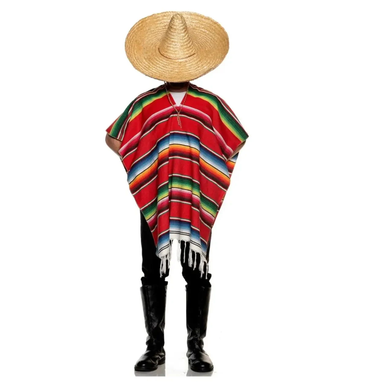 OS - Serape Poncho