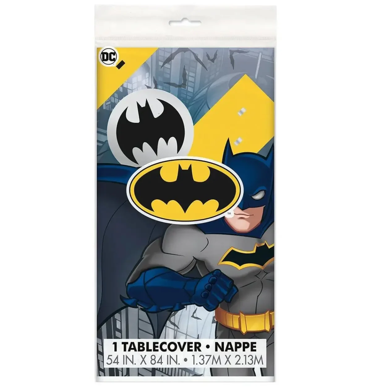 Batman Rectangular Plastic Table Cover  54" x 84"