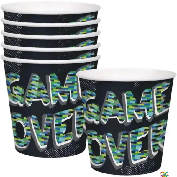 6PCS GAMER BIRTHDAY SNACK BUCKET