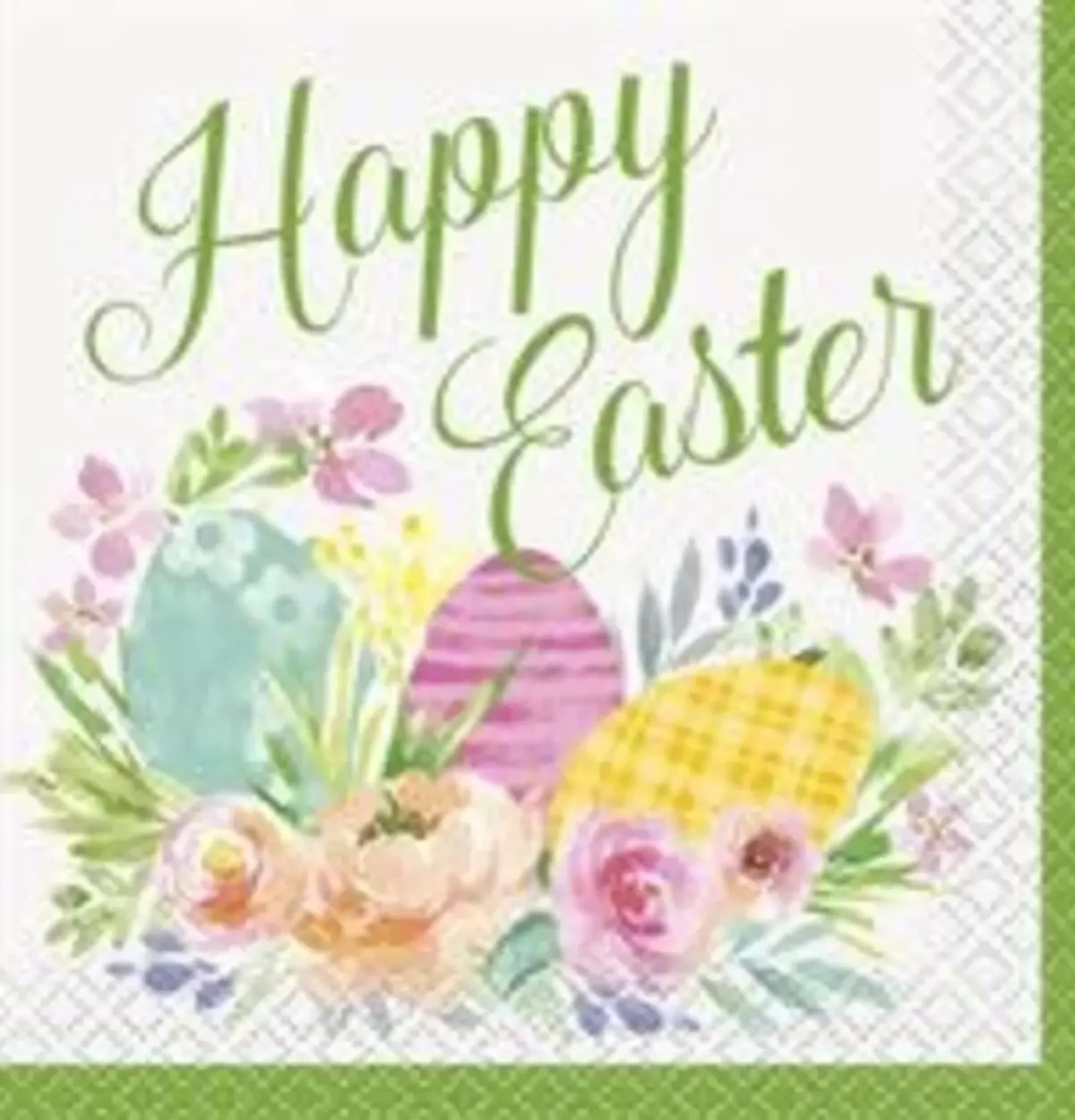 Watercolor Pastel Easter Beverage Napkins 16ct.