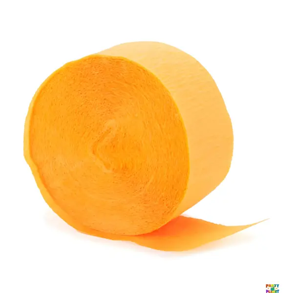 Goldenrod 81ft Crepe Streamer