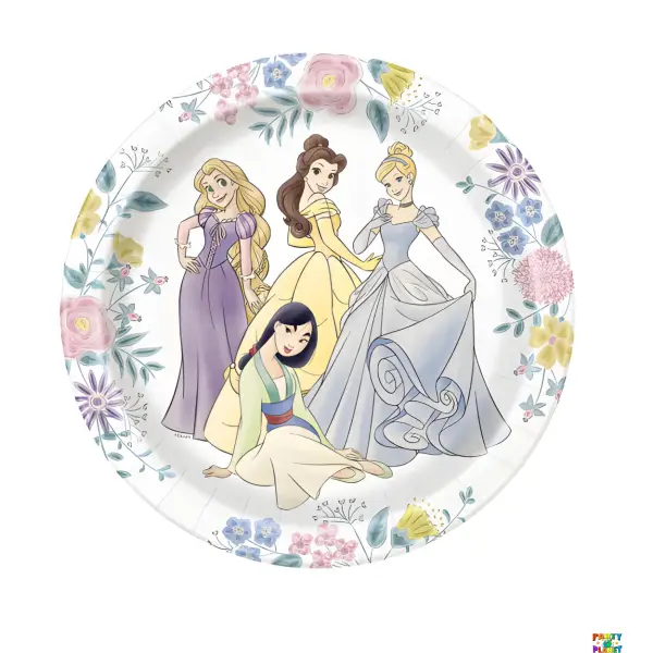 Disney Princess Round 9" Dinner Plates 8ct.