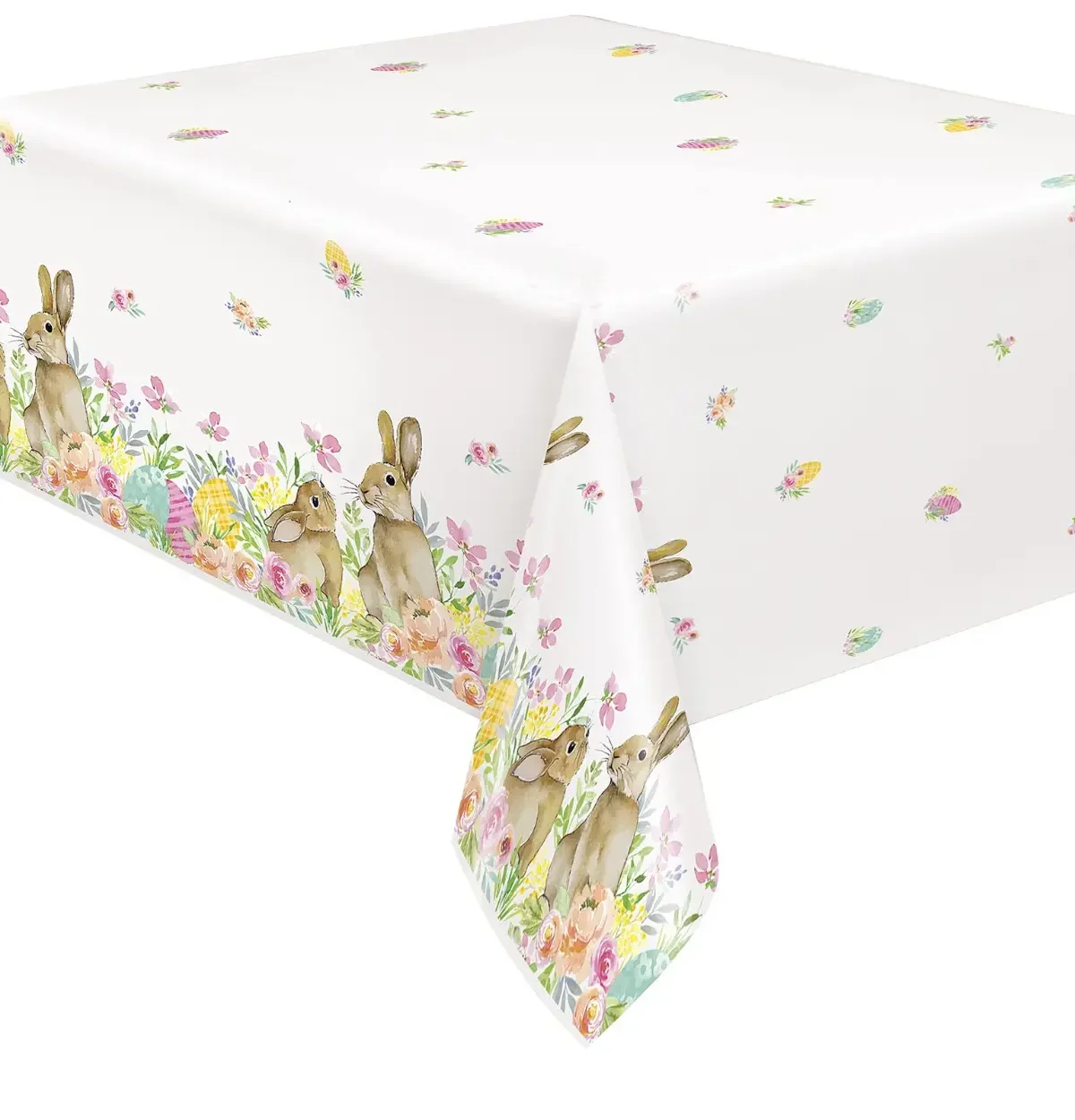 Watercolor Pastel Plastic Table cover 54X84