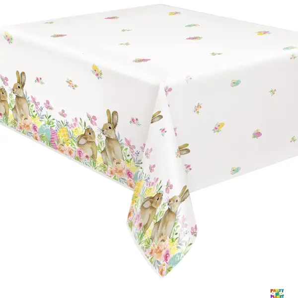 Watercolor Pastel Plastic Table cover 54X84