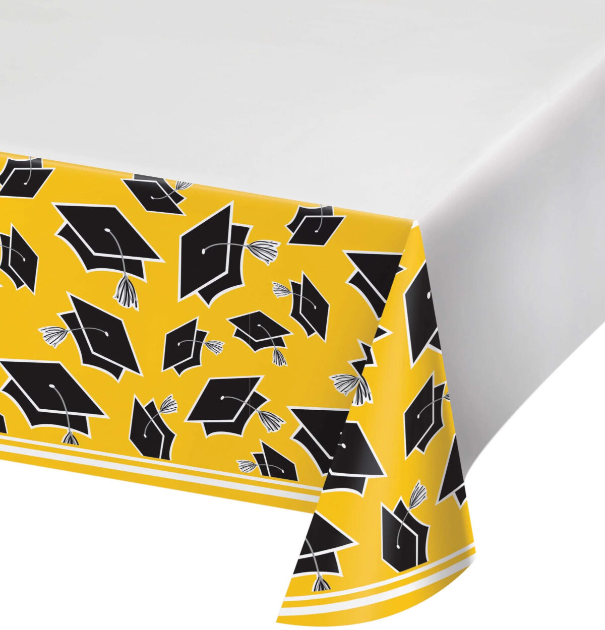 Yellow School Spirit Table Cover
