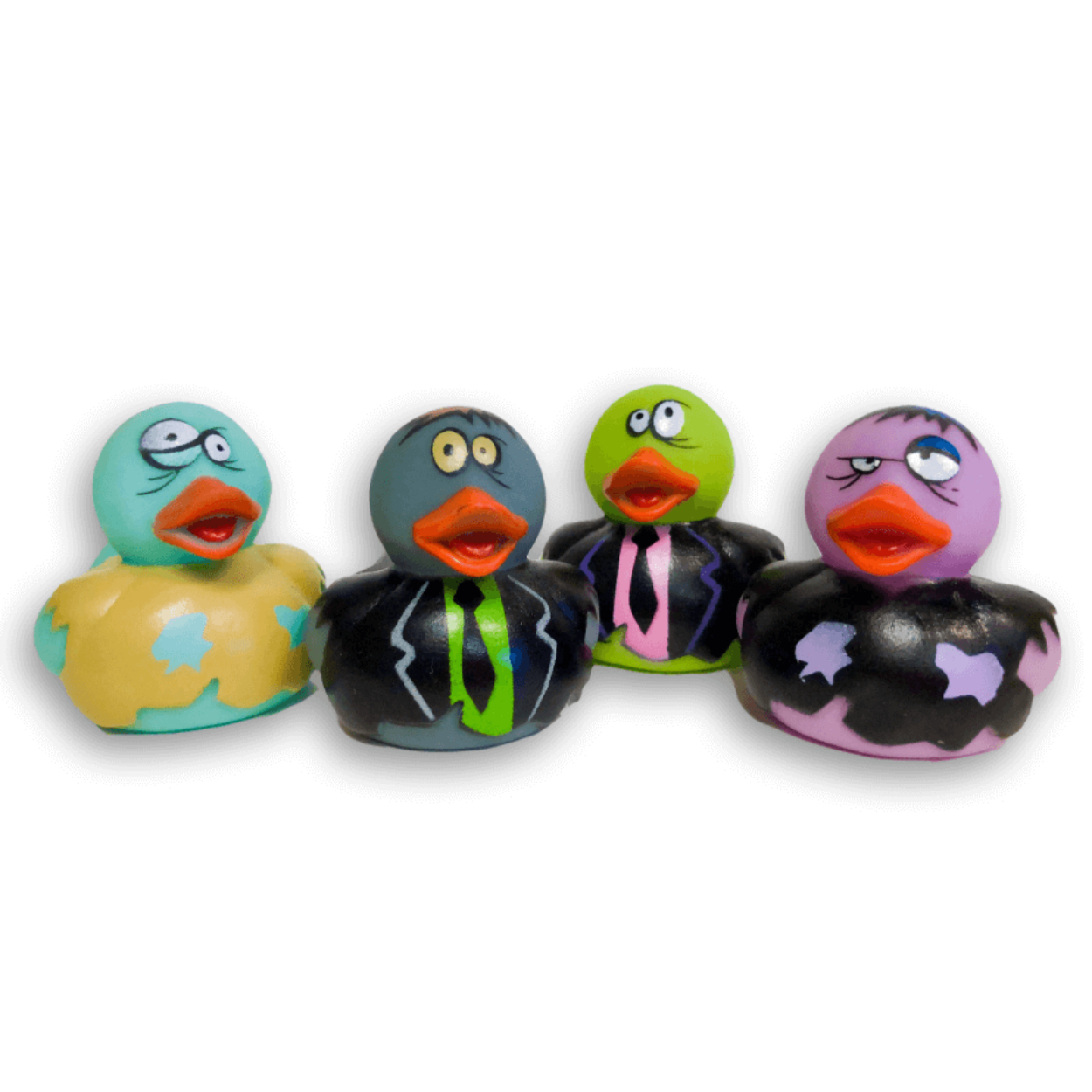 zombie-halloween-rubber-ducks-set_shepardmoon.jpg 2" Zombie Rubber Duckies - Image 1