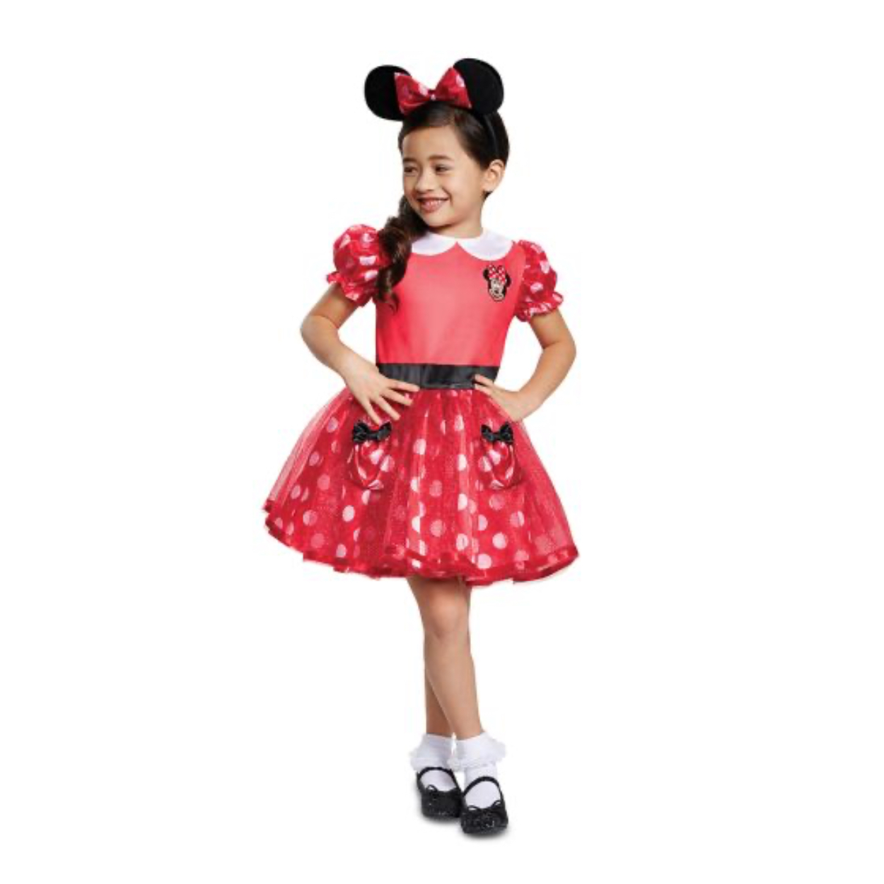 11981-2-3.jpg RED MINNIE MOUSE INFANT COSTUME 12 TO 18 MONTHS - Image 1