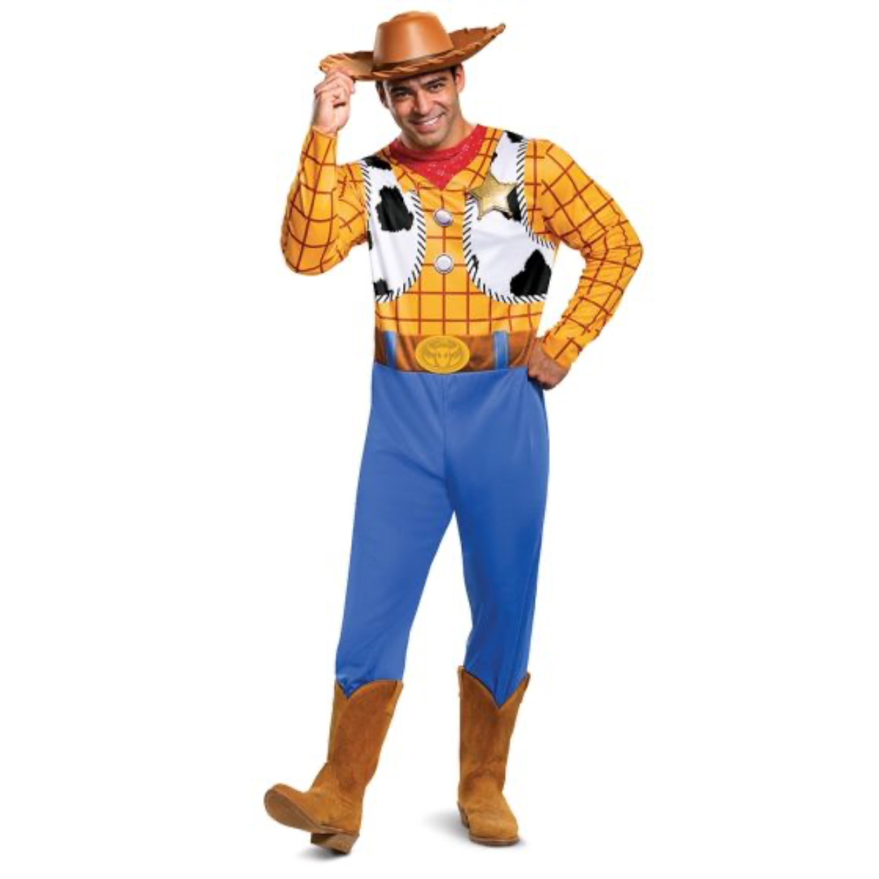 13579_1-2-1.jpg Men's Toy Story Classic Woody Costume 50-52 - Image 1