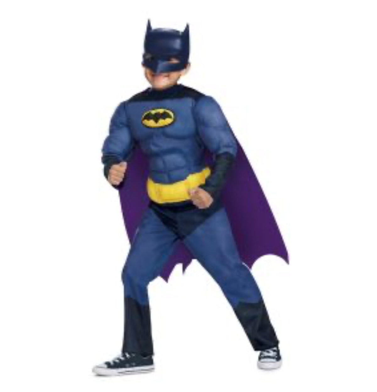 BATMAN BW CLASSIC MUSCLE SMALL CHILD COSTUME 4 TO 6