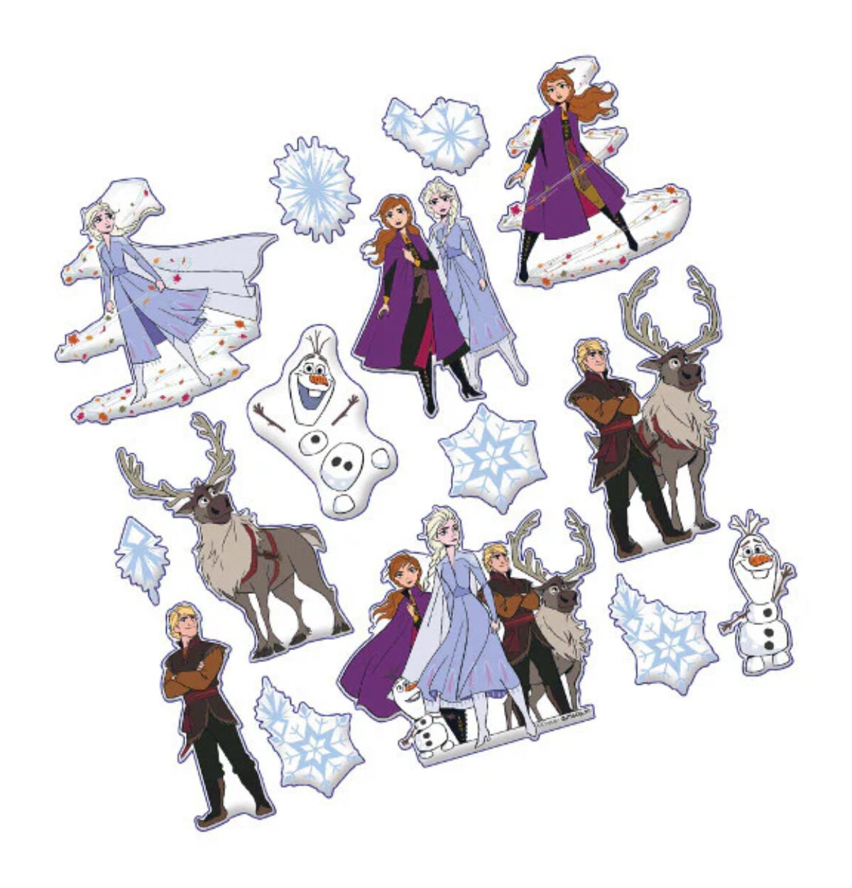 Disney Frozen 2 Puffy Stickers