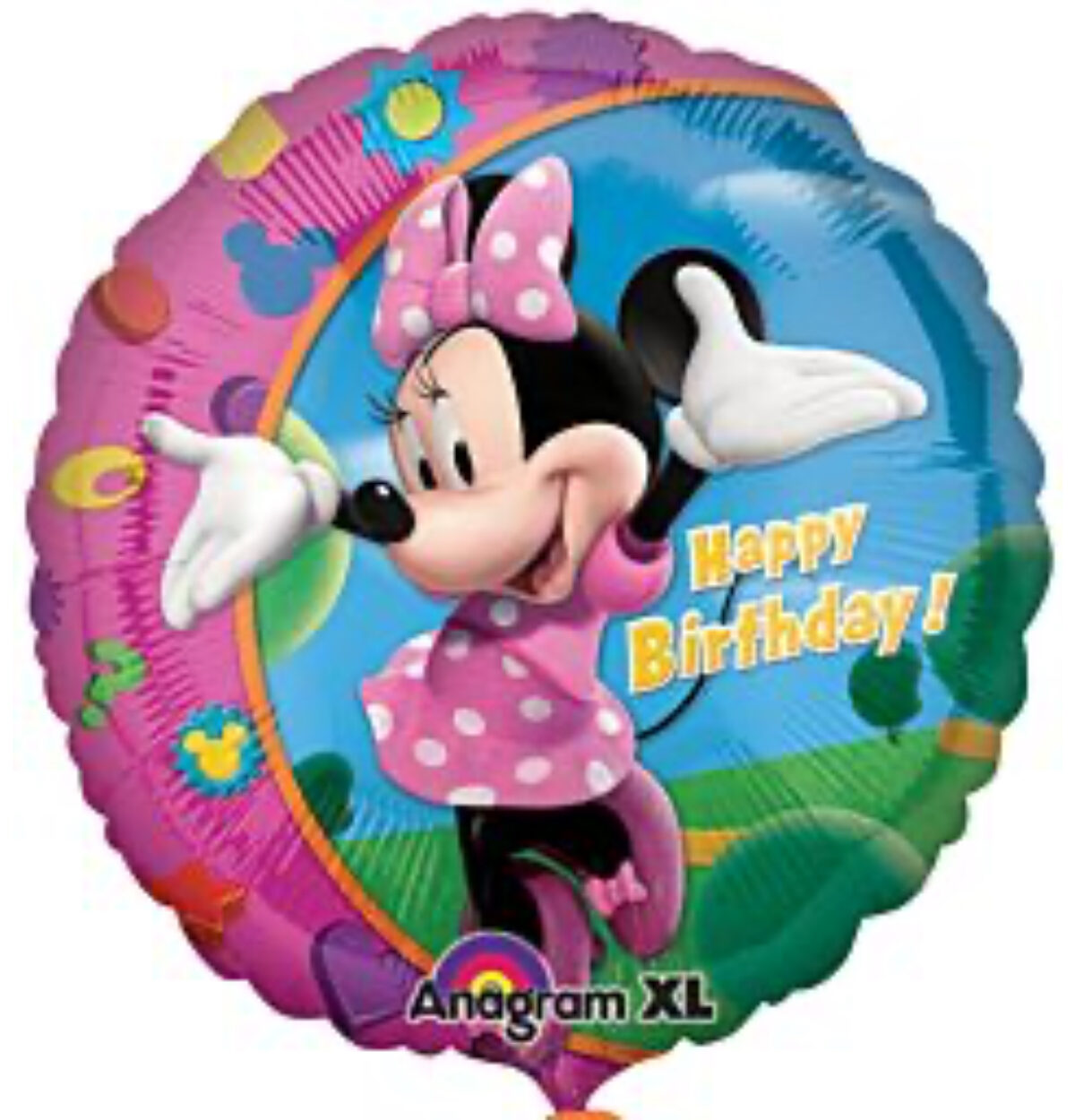 18' Happy Birthday Minnie Balloon #6