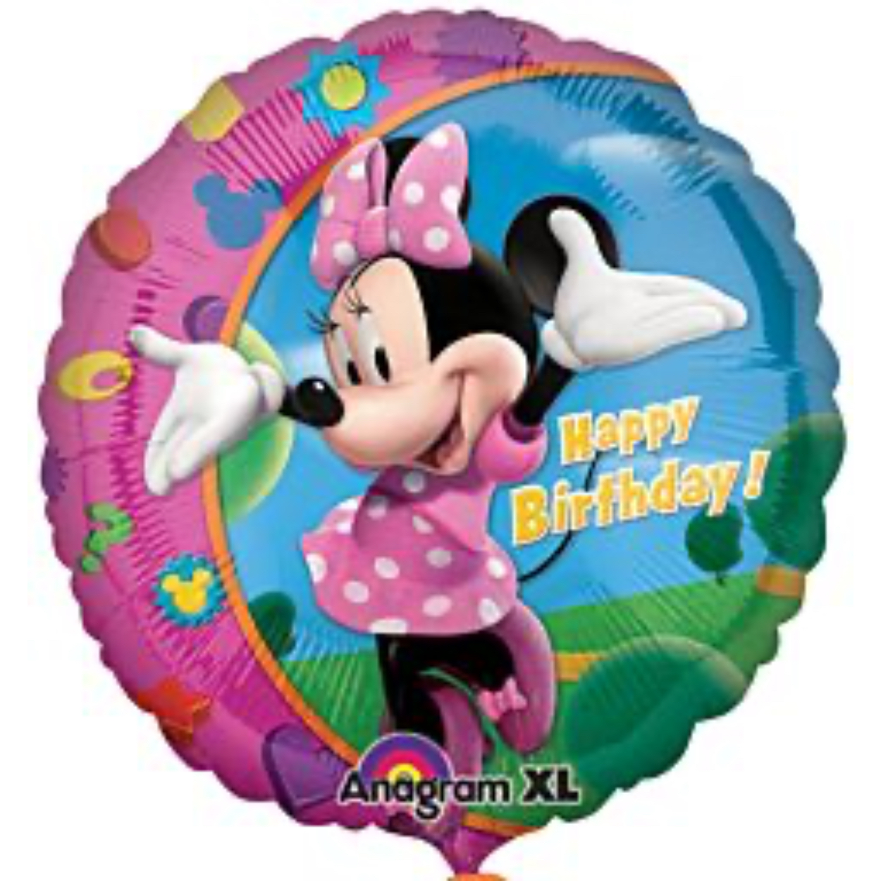 17797_Minnie_HBD_1-2.jpg 18' Happy Birthday Minnie Balloon #6 - Image 1
